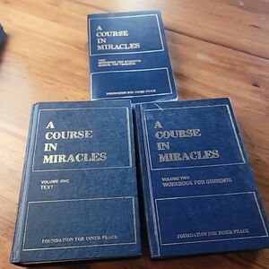 A Course in Miracles Blue Book Set
